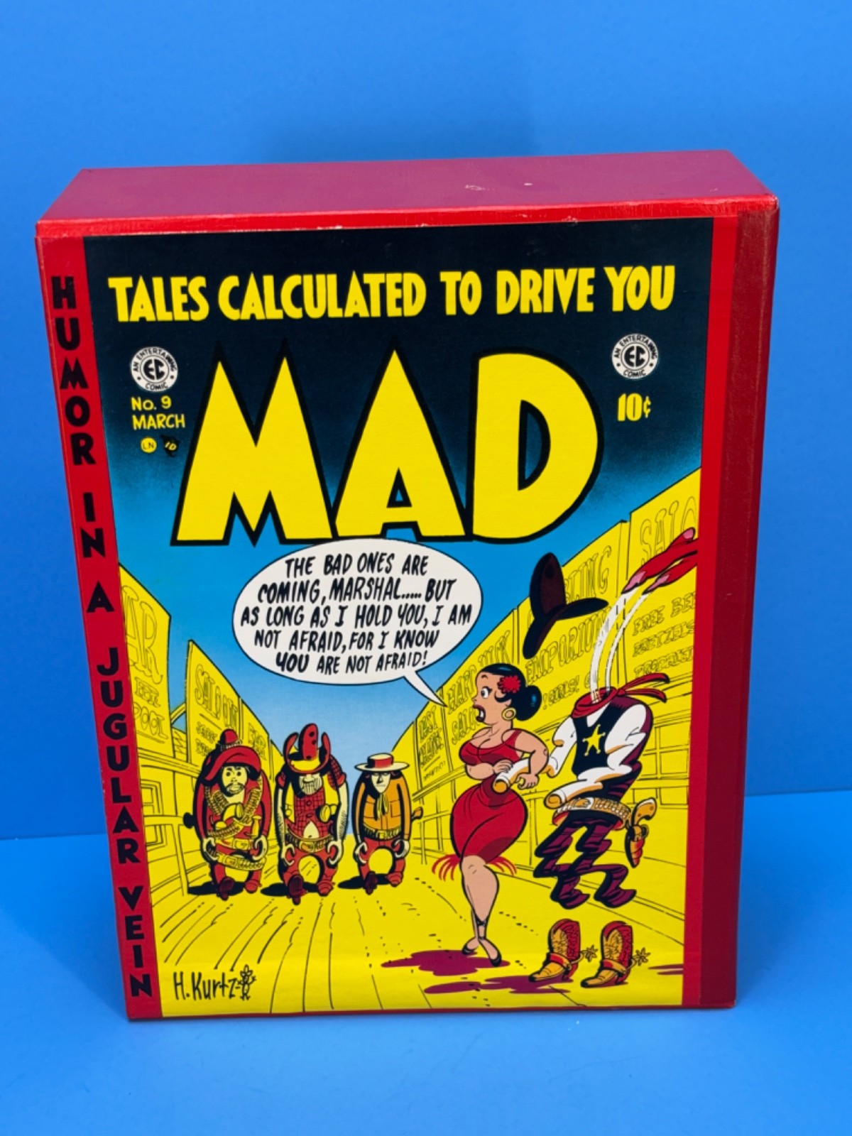 EC Library Mad Magazine Comic Volume 4 in B&W and Slipcase Box