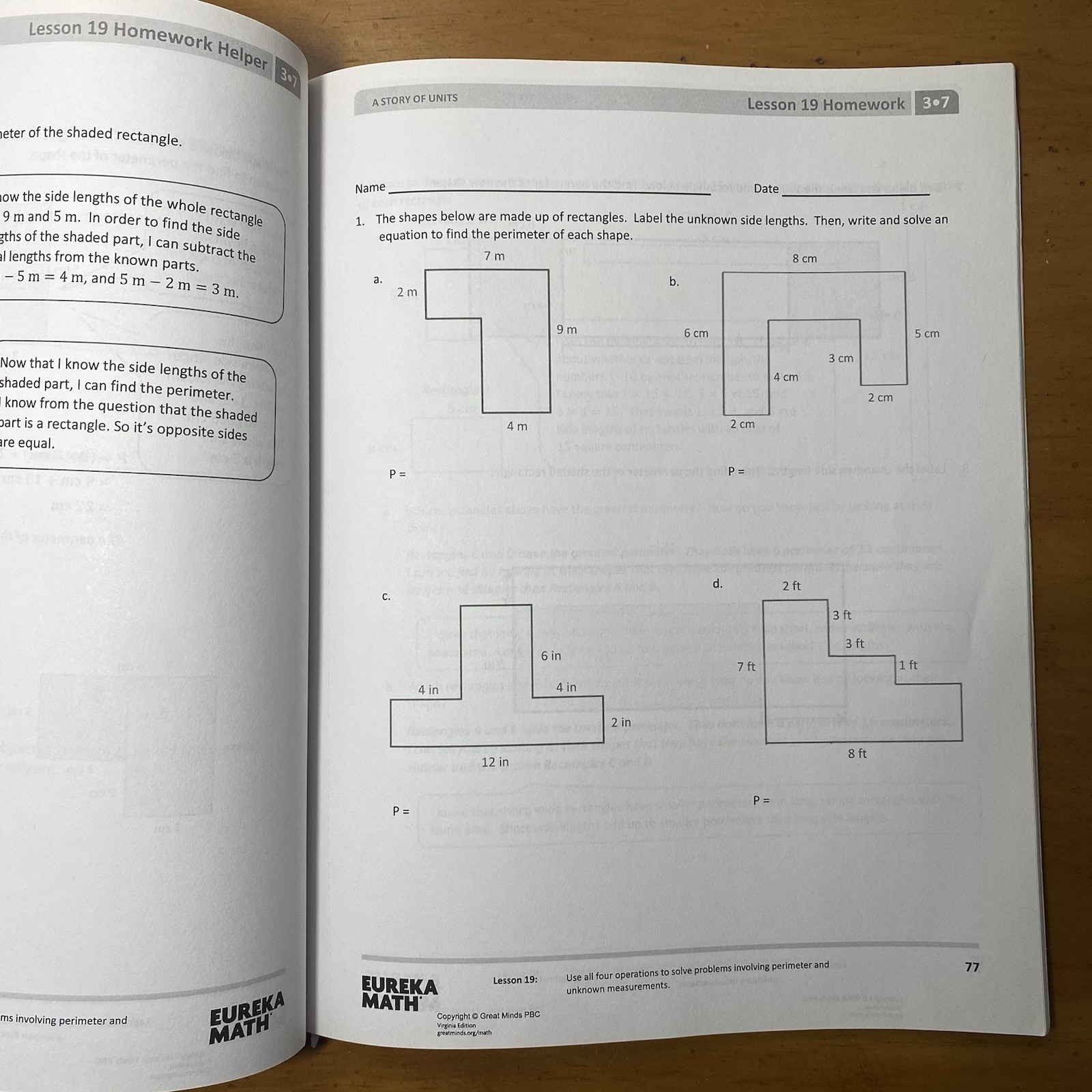 Eureka Math – a Story of Units: Succeed Workbook, Grade 3, Module 7 by Gm Pbc…