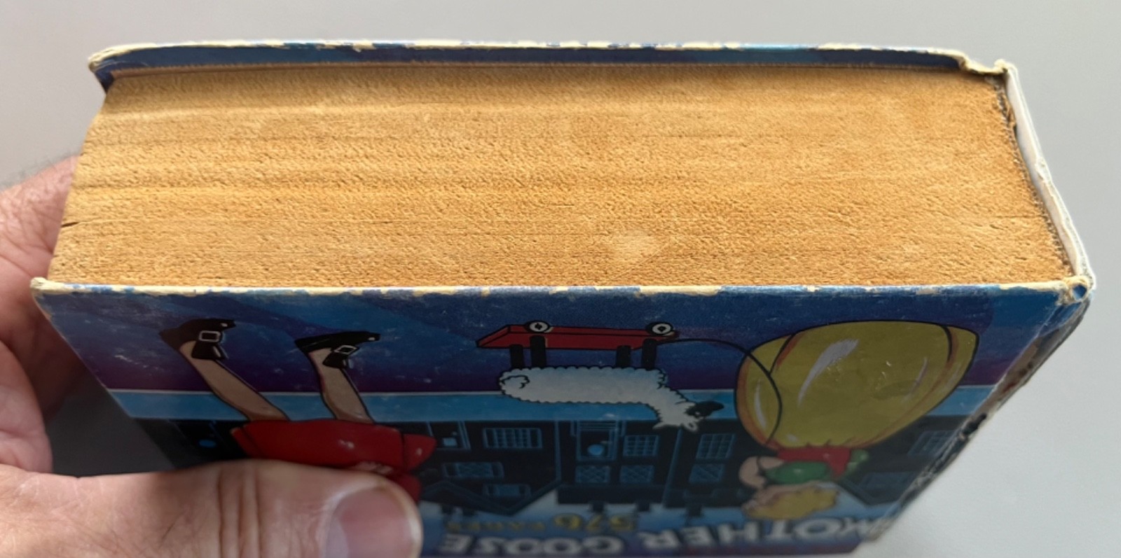 Big Little Mother Goose Hardcover, Super Rare 576 pages, complete Very Good!