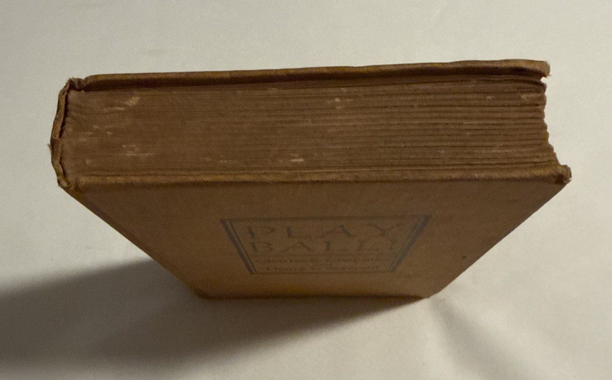 Vintage-PLAY BALL! by Charles E. Chapman & Henry L. Severeid 1941 2nd Ed-HC Book