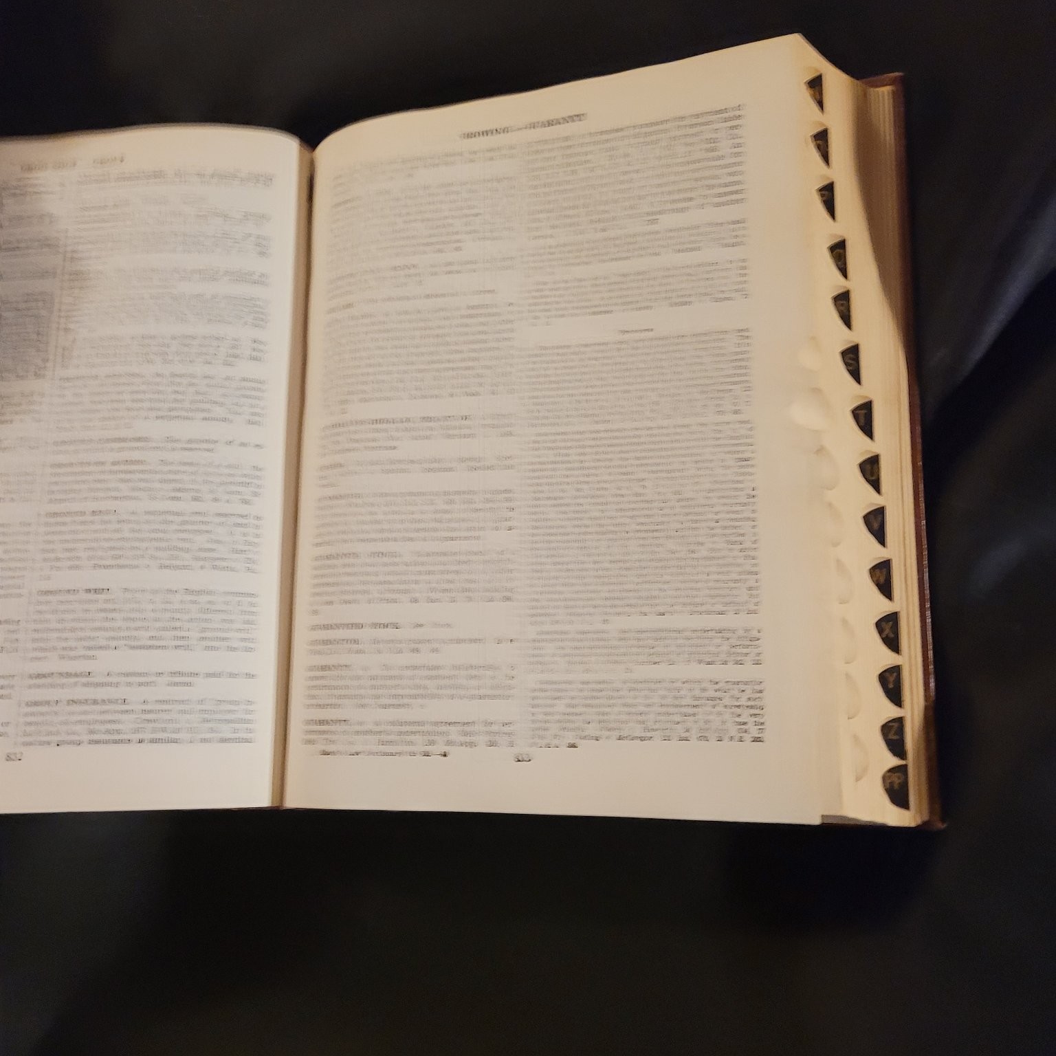 Black’s Law Dictionary Henry Campbell Black 4th Edition 1951 Thumb Indexed