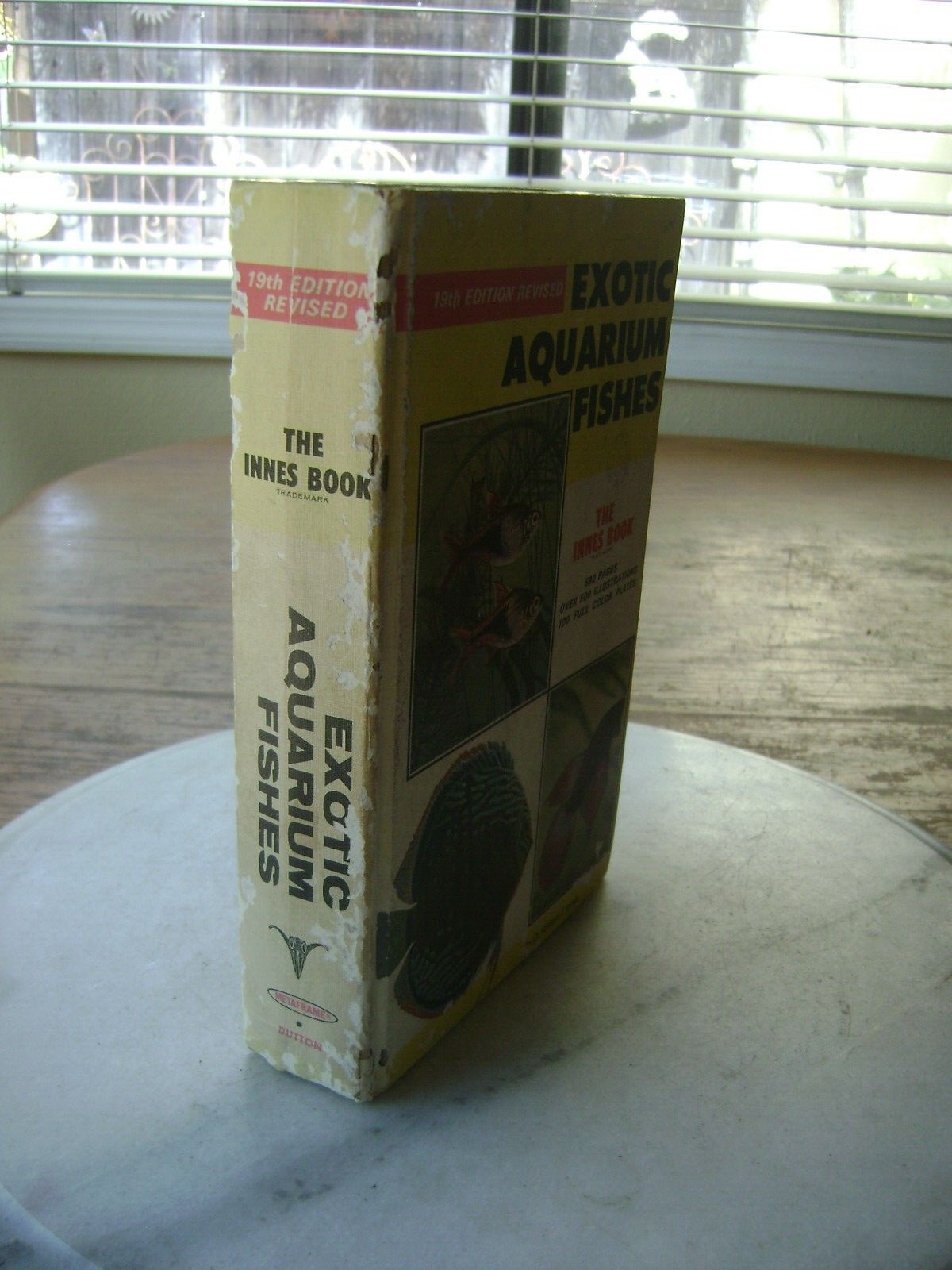 EXOTIC AQUARIUM FISHES 19th EDITION REVISED DR. WILLIAM T. INNES 1966 592 PAGES