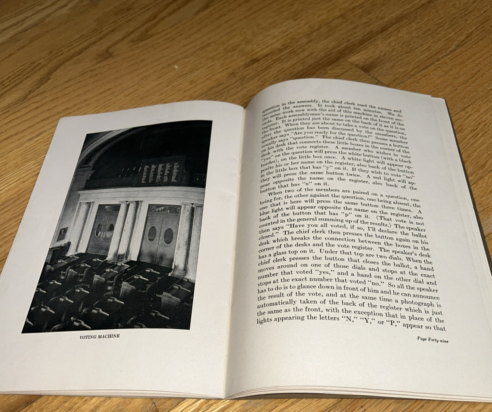 1920s GUIDE BOOK FOR WISCONSIN’S CAPITOL 58 pages with Photos