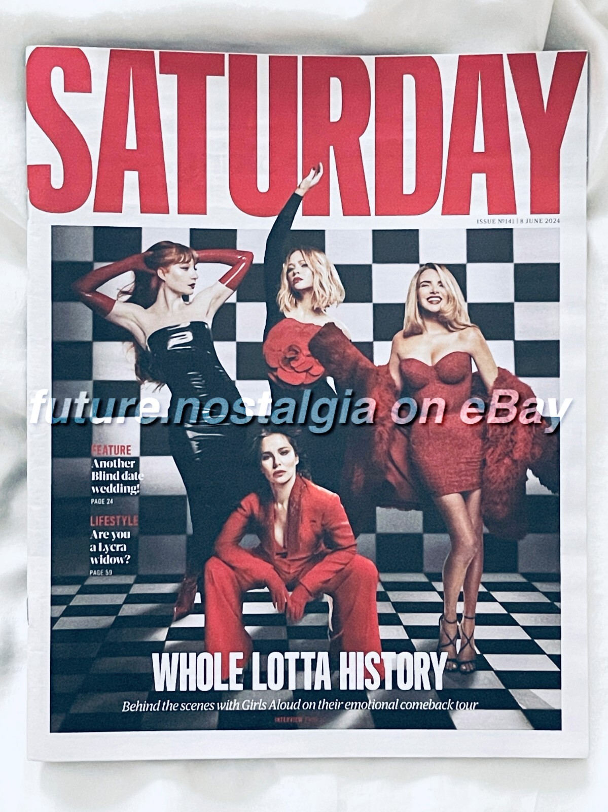 GIRLS ALOUD Nicola Roberts GUARDIAN SATURDAY magazine 08/06/2024 Paloma Faith