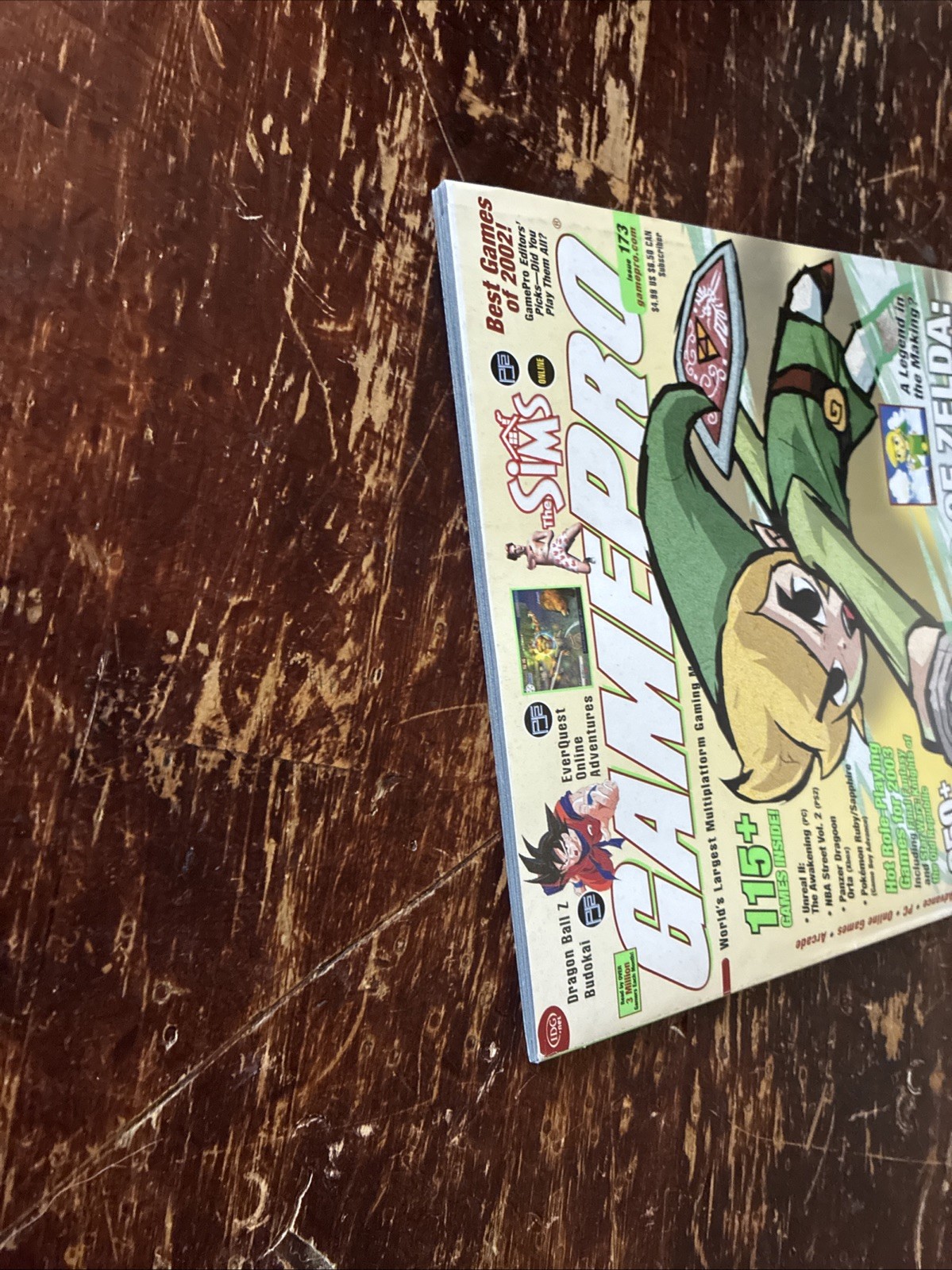 2003 GamePro Magazine February #173 The Legend Of Zelda The Wind Walker On Cover