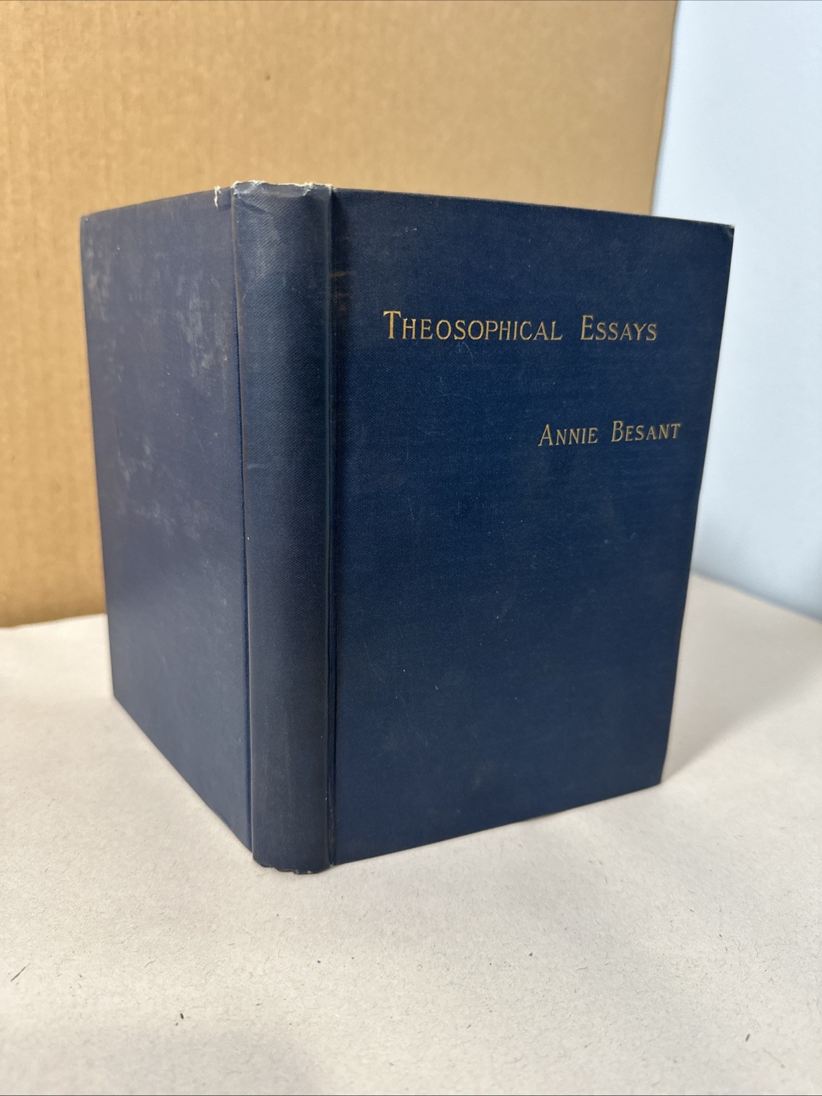 Theosophical Essays by Annie Besant 1895 First Edition Occult Rare Book