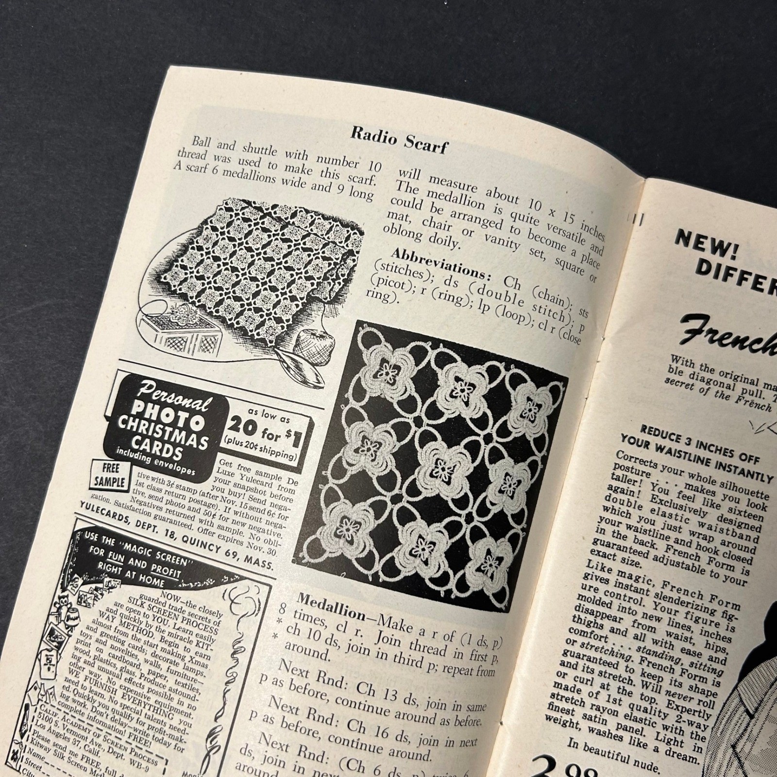 Vintage Workbasket Magazine Lot 4 Issues 1950 1957 Multi Good Needlecraft