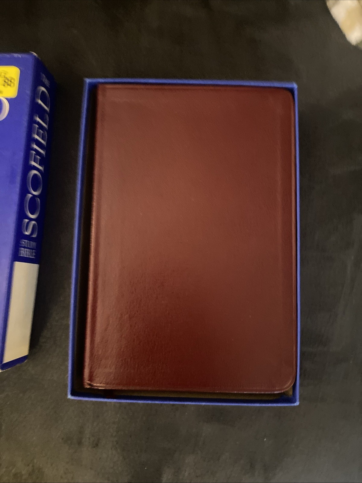 The Scofield® Study Bible – KJV – Burgundy Leather Red Letter