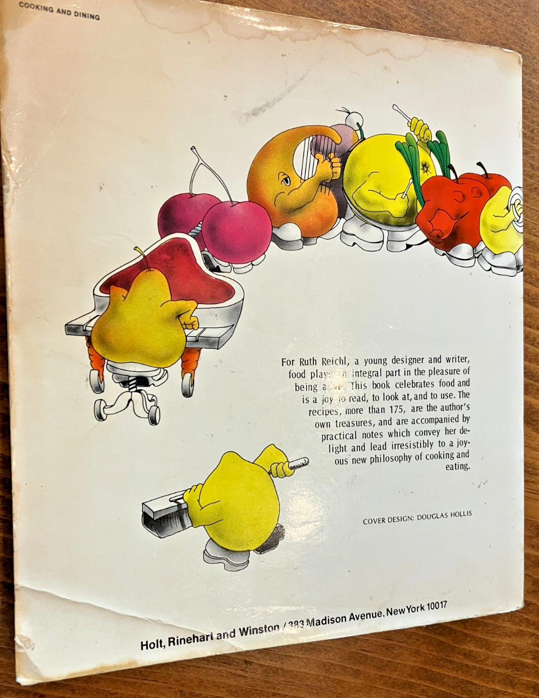 Mmmmm: A Feastiary by Ruth Reichl 1st edition 1972 Softcover RARE Cookbook