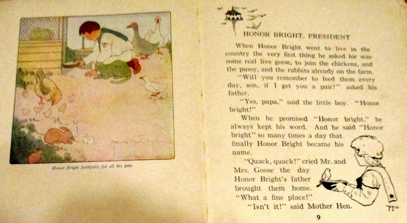 1913 The Goody-Naughty Book H/C 62 Pages
