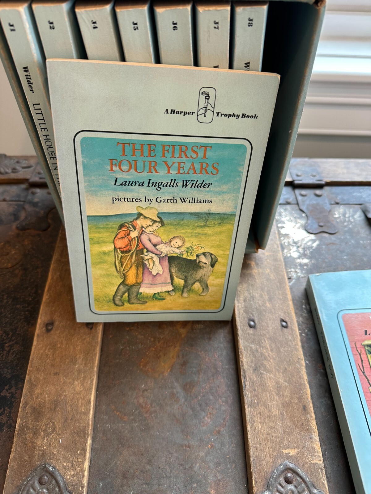 Vintage – 1971 9 Book Set Laura Ingalls Wilder’s Little House On The Prairie