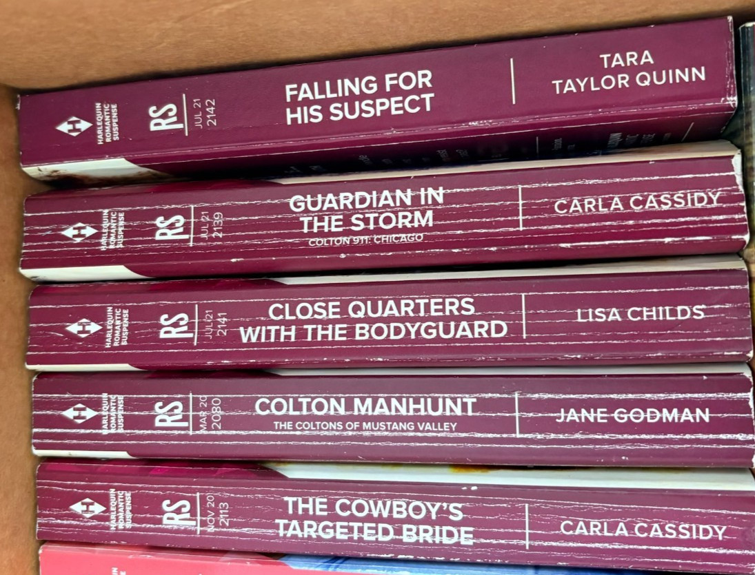 Lot 37 Harlequin Love Inspired Suspense Romance Intrigue Desire Books 2009-20’s