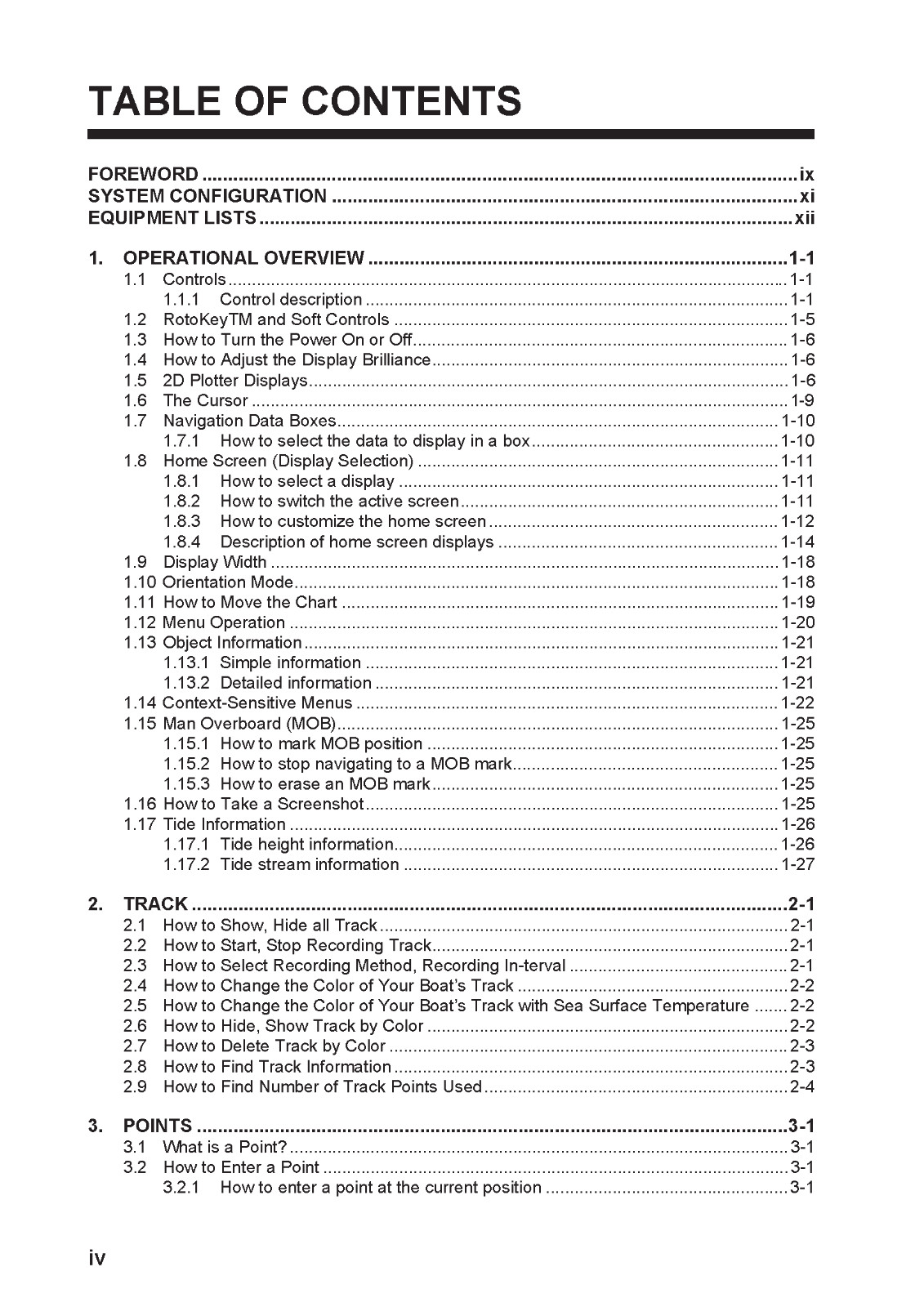 Furuno GP- 1670F GP- 1870F Operator’s Manual – 211 Pages Coil Bound
