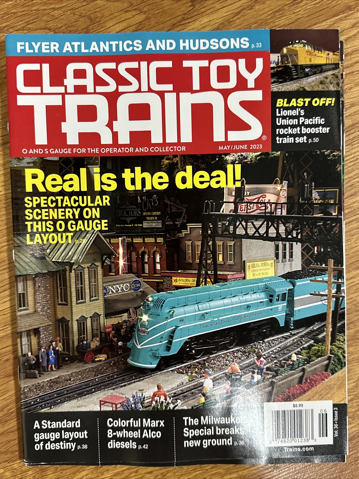 Classic Toy Trains Magazine Real Is The Deal May/ June 2023