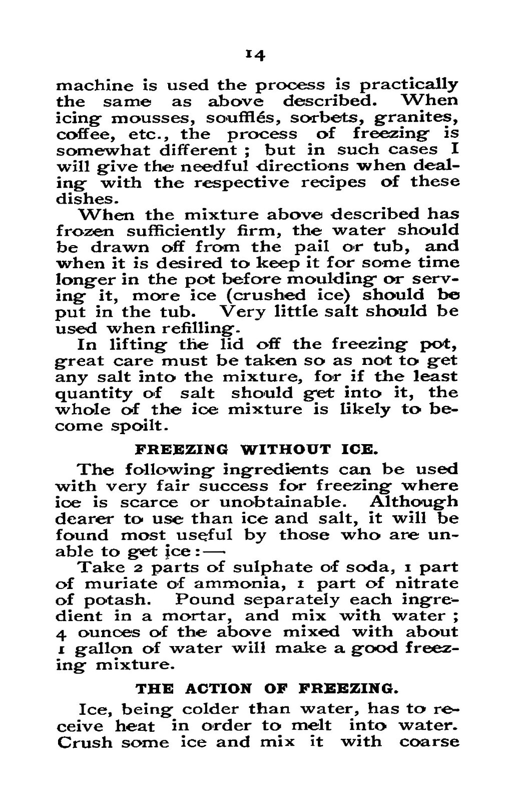 1907 Ices And How To Make Them Vintage Cook Book 106 Pages