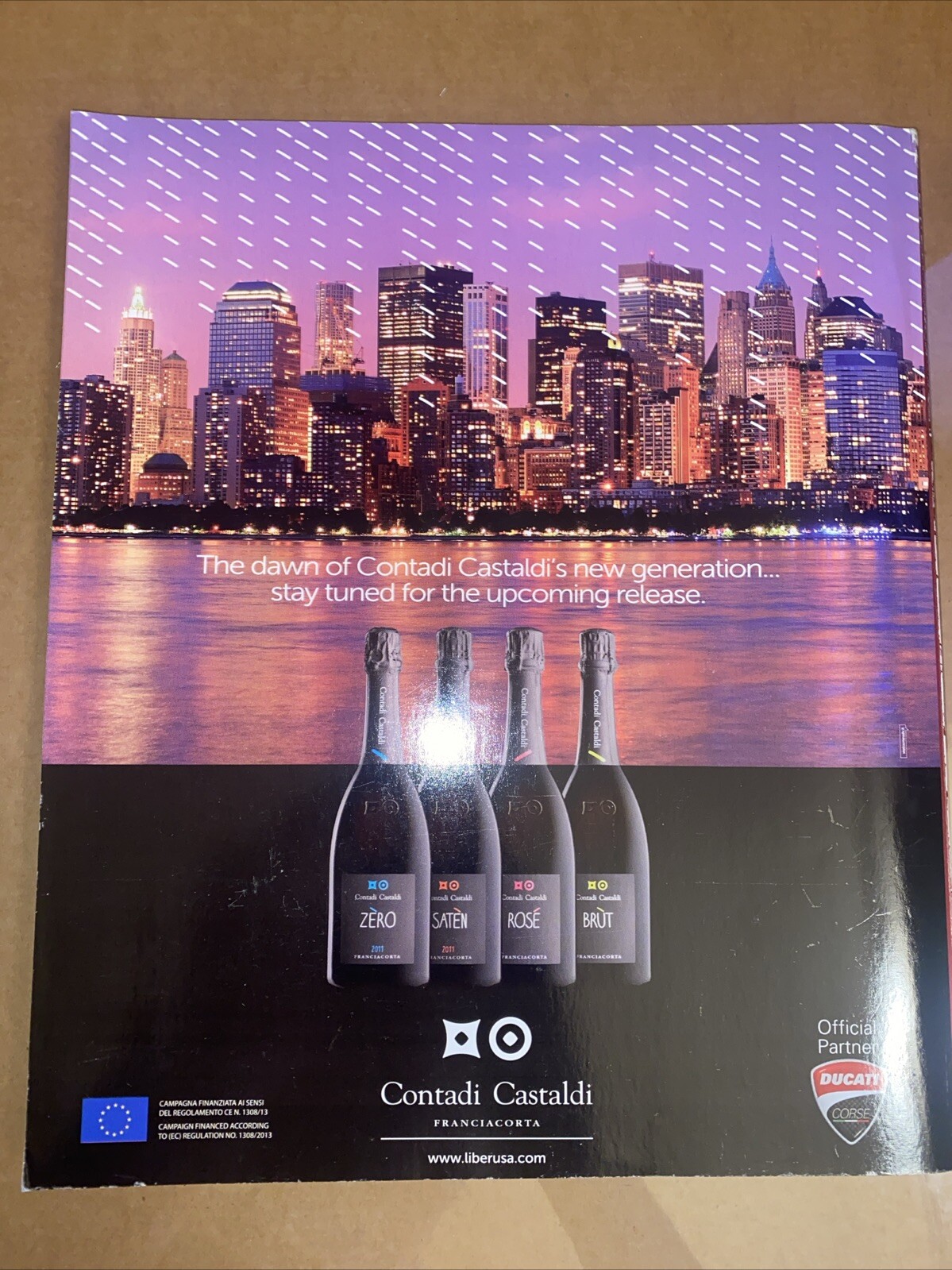 Wine Enthusiast Magazine “Our Top Wines Of 2016” December 2016 264 pages