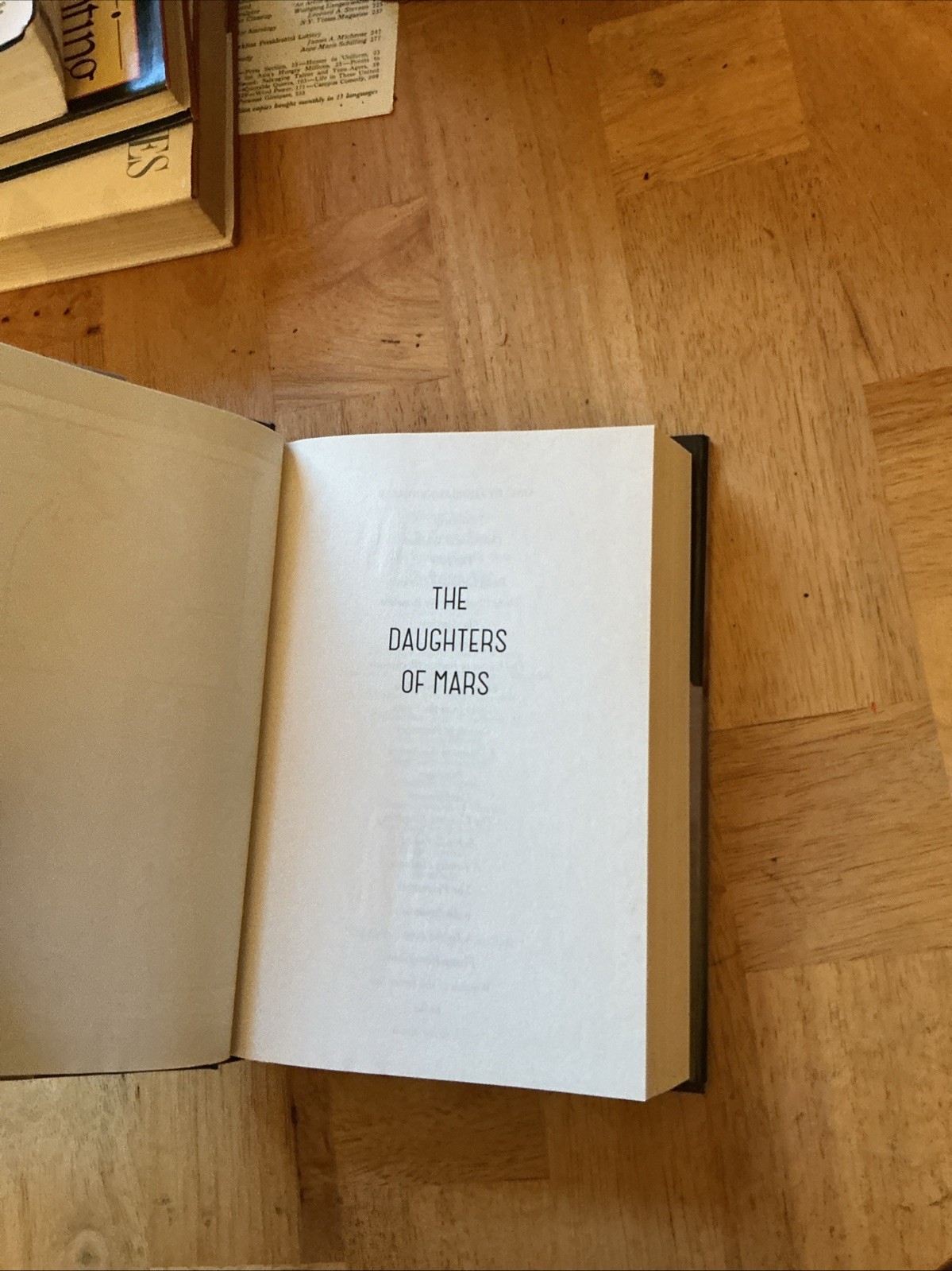 Daughters of Mars by Thomas Keneally (2013, Hardcover)