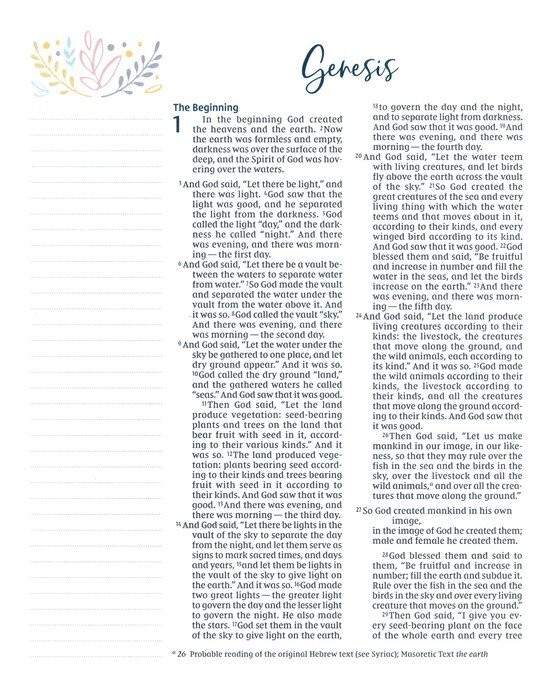 NIV Radiant Virtues Bible: A Beautiful Word Collection-Coloring Pages NEW IN BOX
