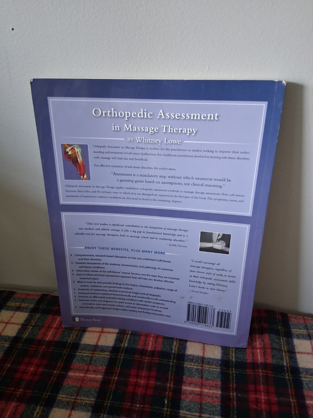 Orthopedic Assessment in Massage Therapy by Whitney W. Lowe