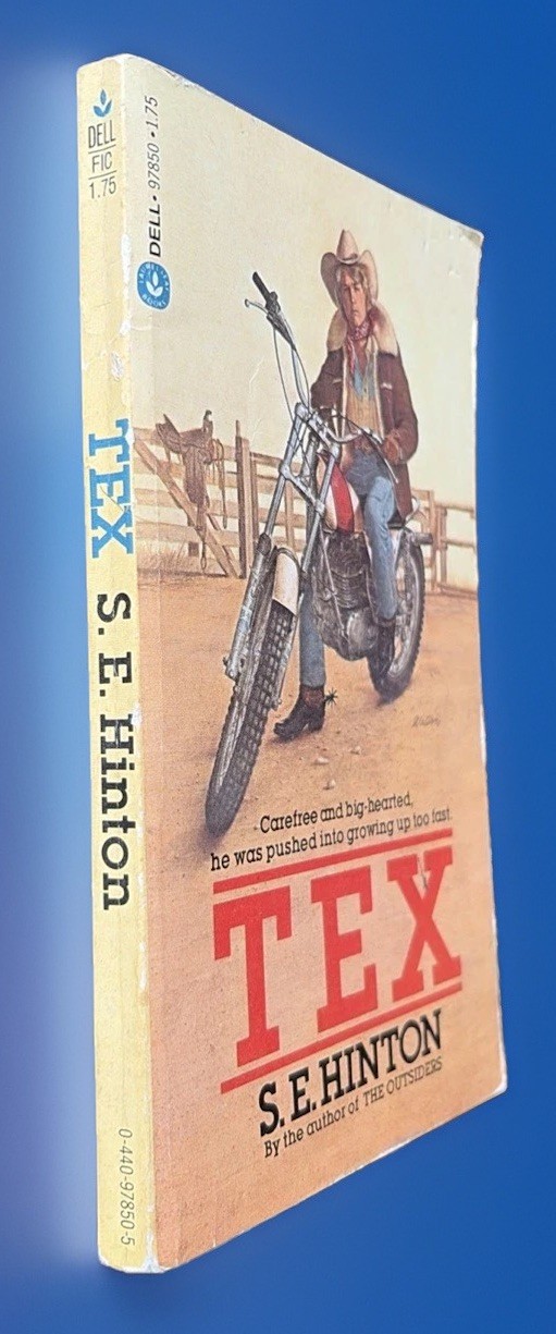 Vintage TEX by S. E. Hinton ~ Alternate Cover Edition ISBN 0-440-97850-5 HTF