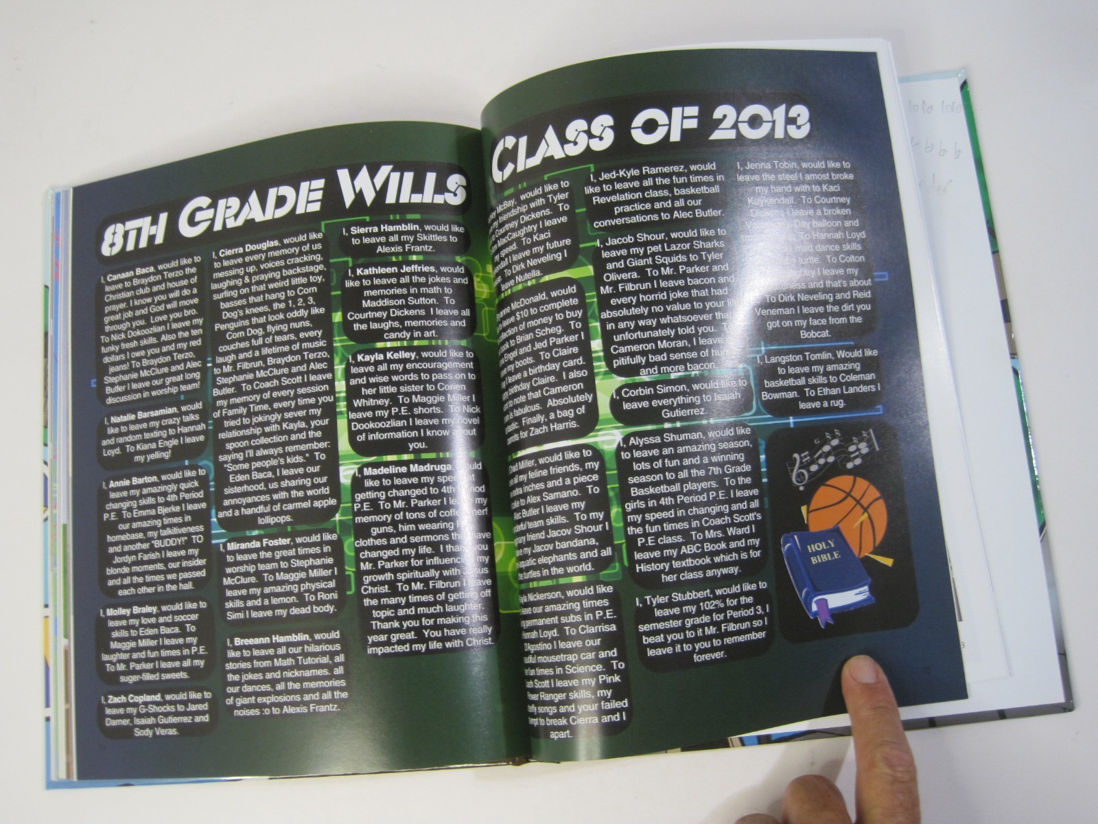 2013 Big Valley Christian Junior High School Yearbook – Modesto, California HC