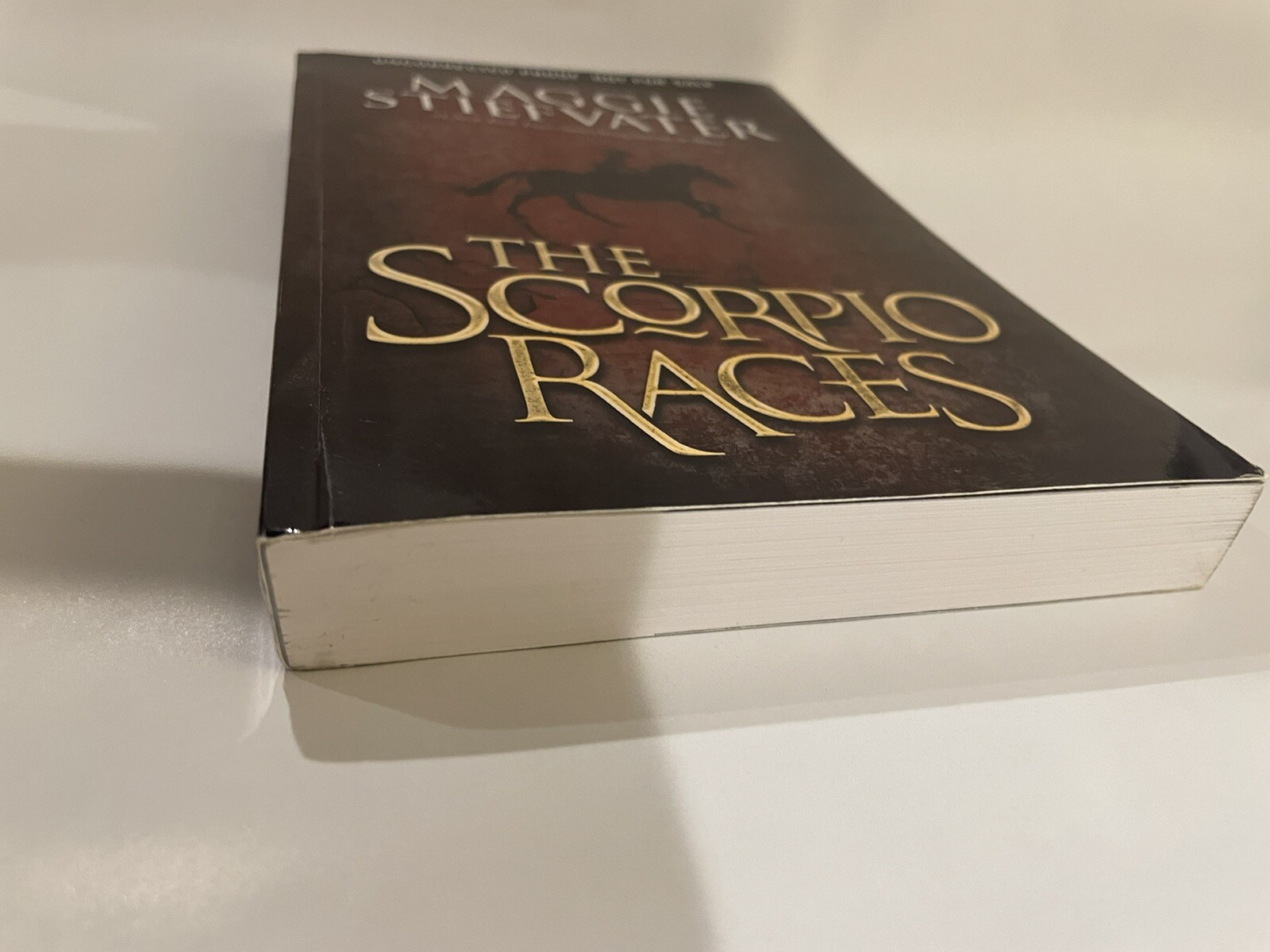 Signed Paperback ARC Uncorrected Proof The Scorpio Races By Maggie Stiefvater