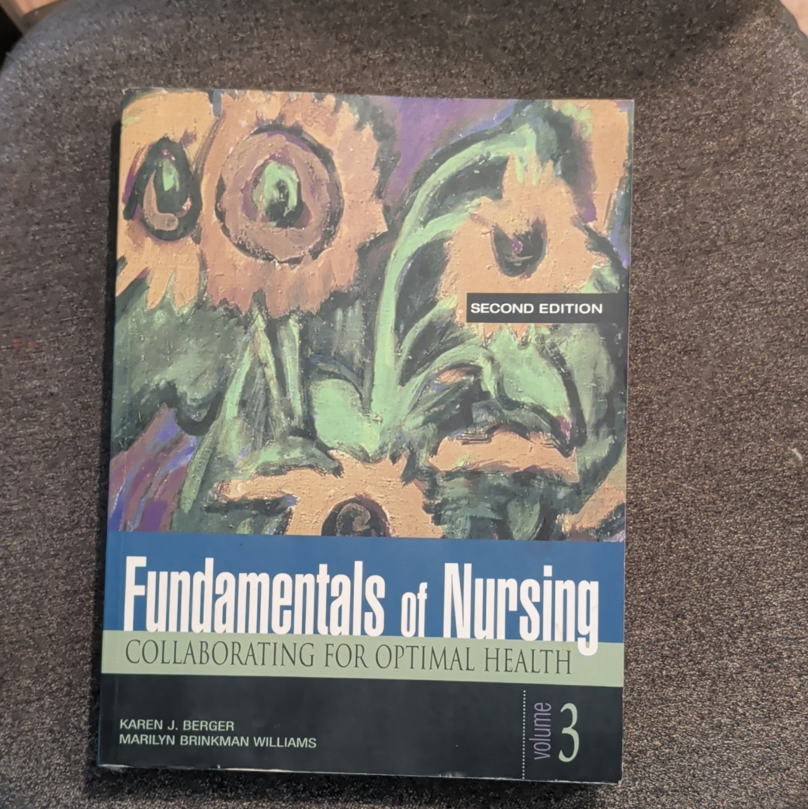 Fundamentals of Nursing Vol 3 2nd Ed Berger Williams PB Appleton 1998