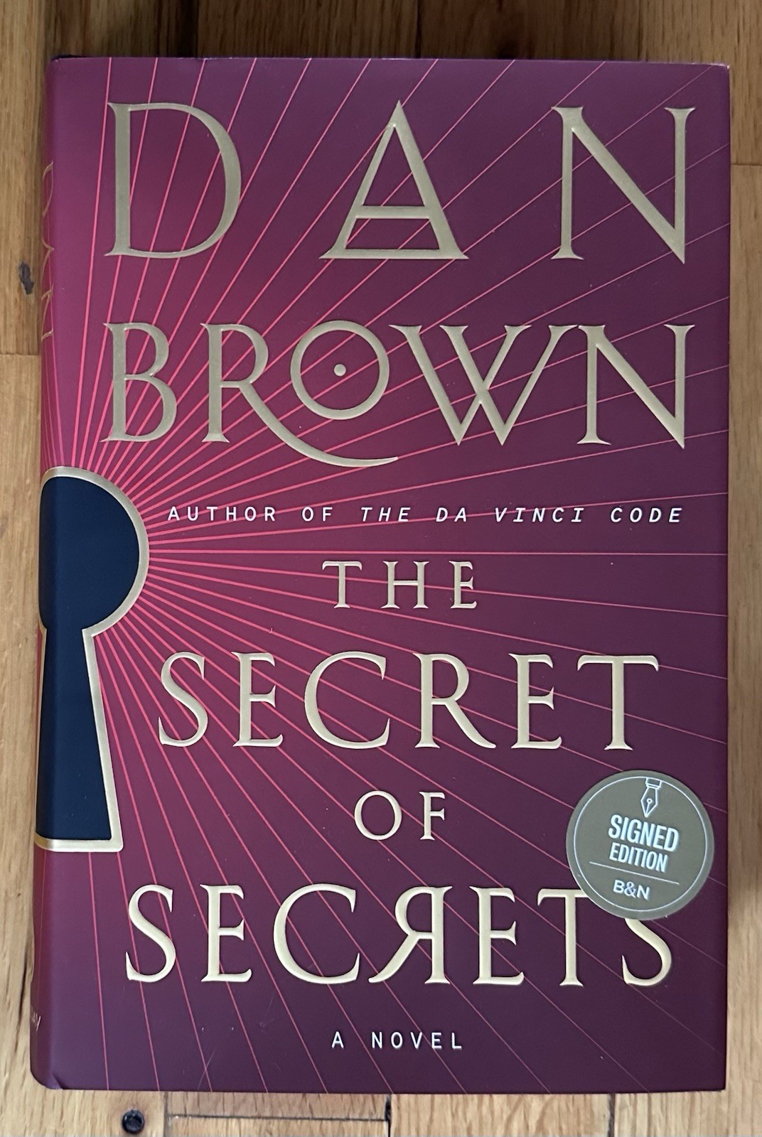 SIGNED The Secret of Secrets: A Novel by Dan Brown 2025 Doubleday 1st Edition HC
