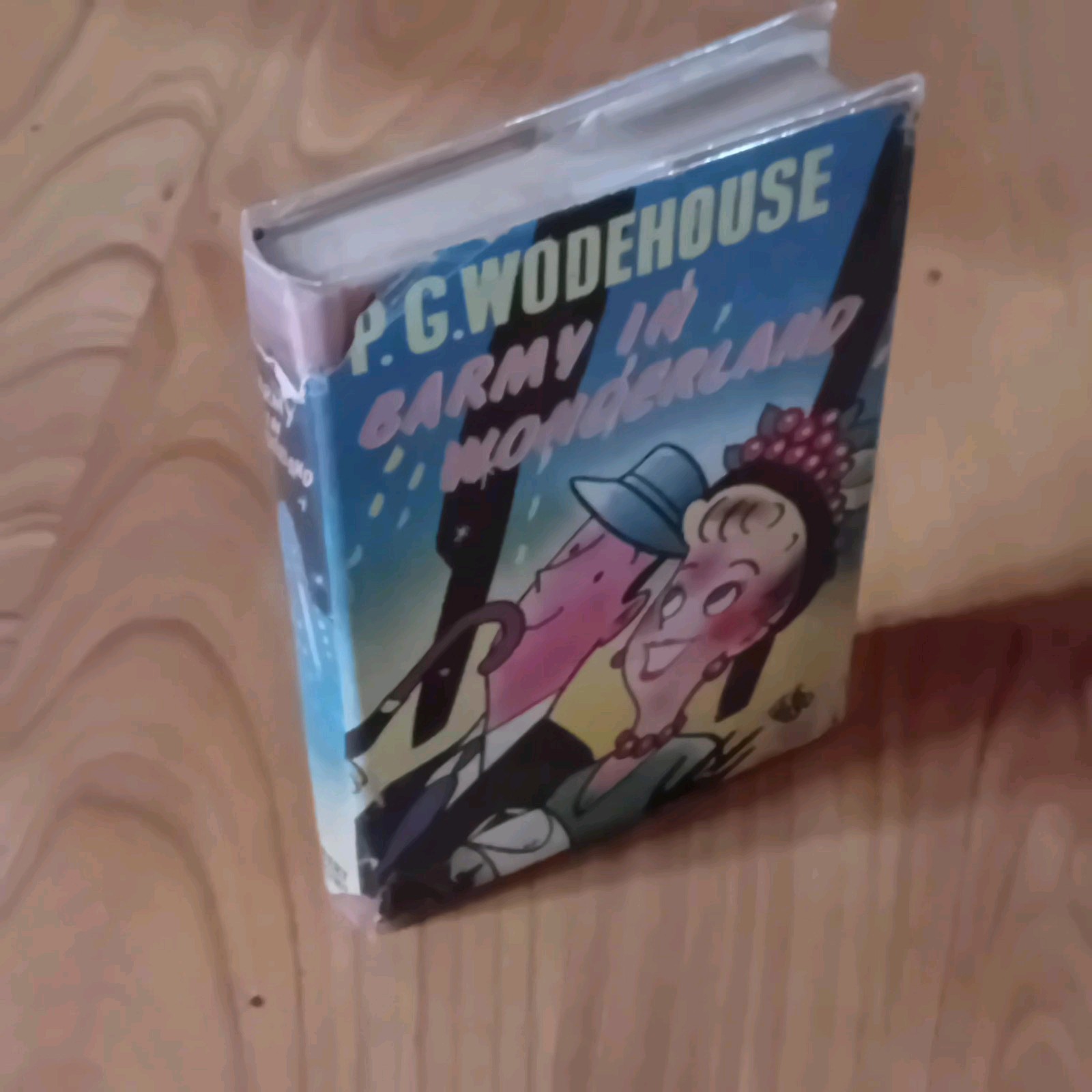 P.G. Wodehouse Barmy in Wonderland 1952 First Edition D/W Herbert Jenkins