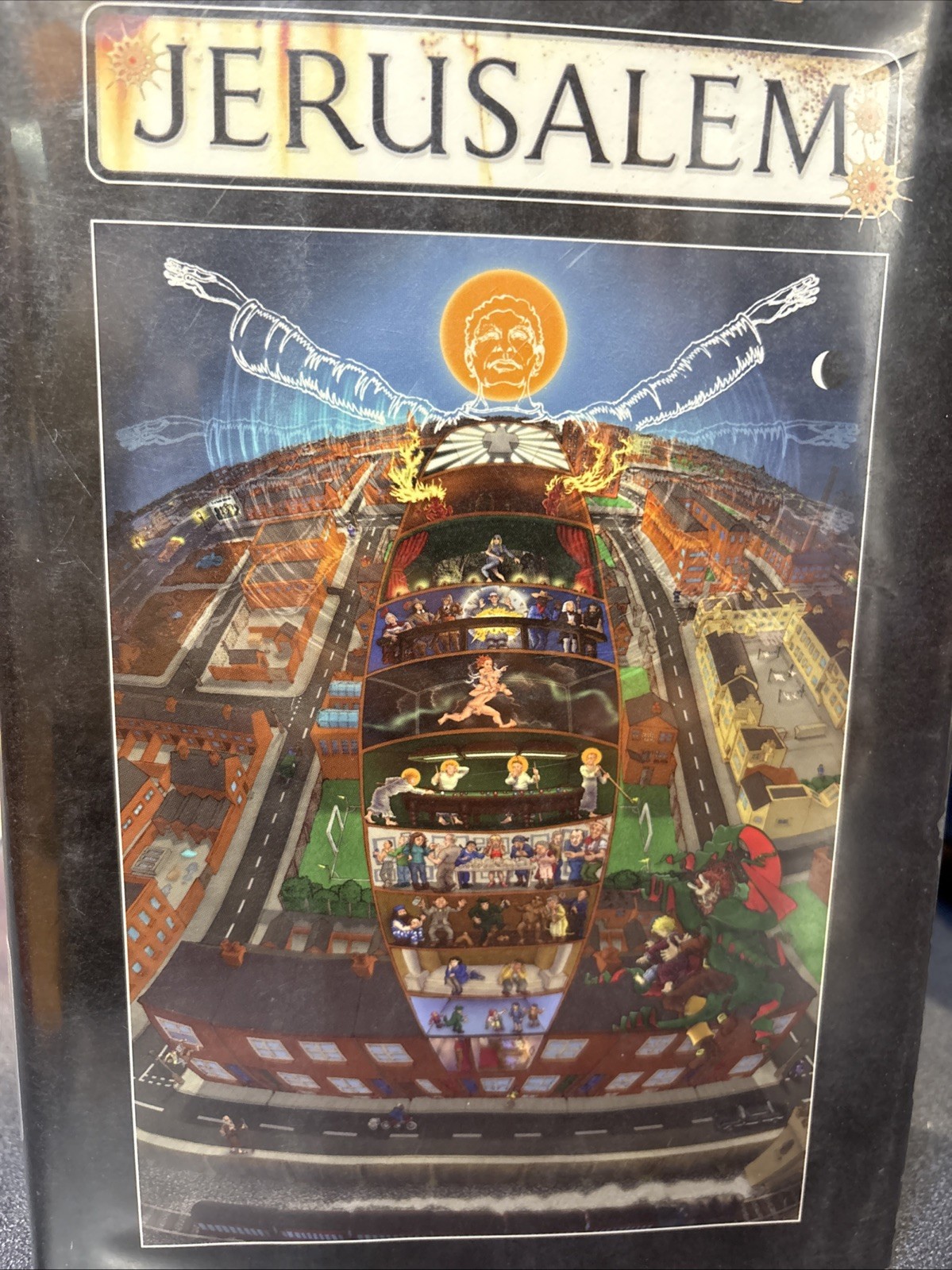 Jerusalem by Alan Moore (2016, Hardcover, 1st Edition) Ex Library Great Condi