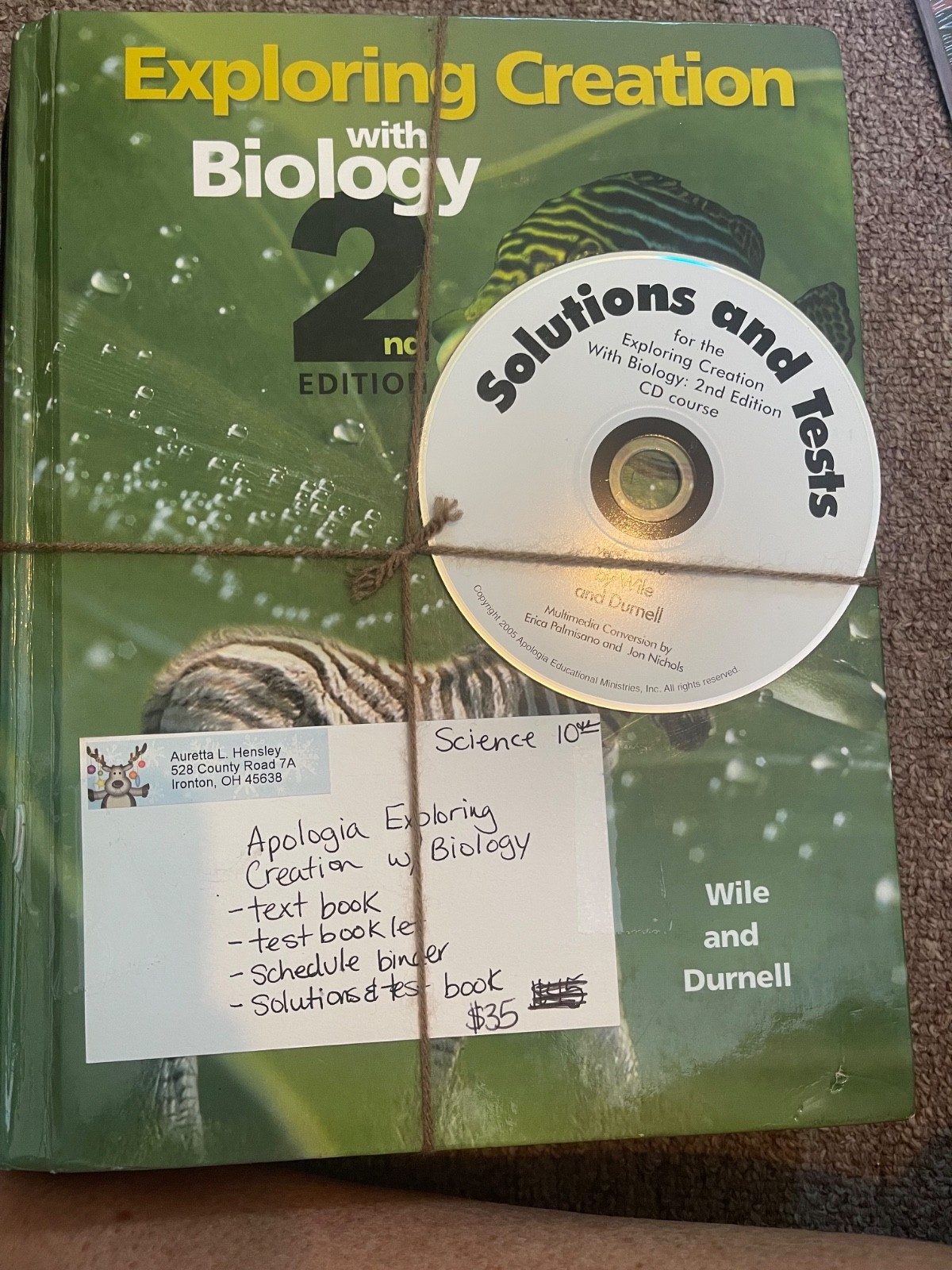 Aplogia Biology 2nd edition curriculum.