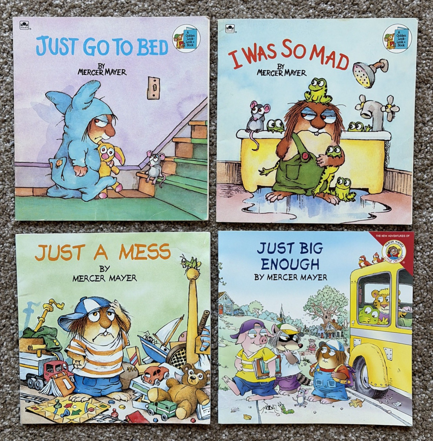 Lot 17 Mercer Mayer Little Critter Picture Story Books (1 HB) Vintage & Modern
