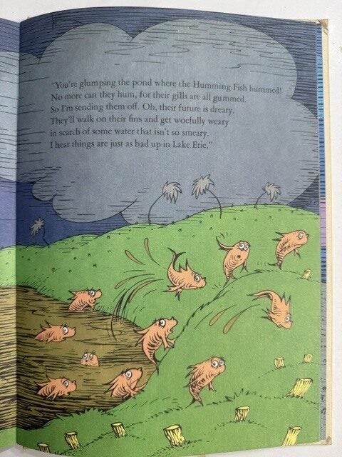 Dr Seuss / Lorax Classic Seuss Book 5 of 34 Classic Seuss 1971 Trade edition