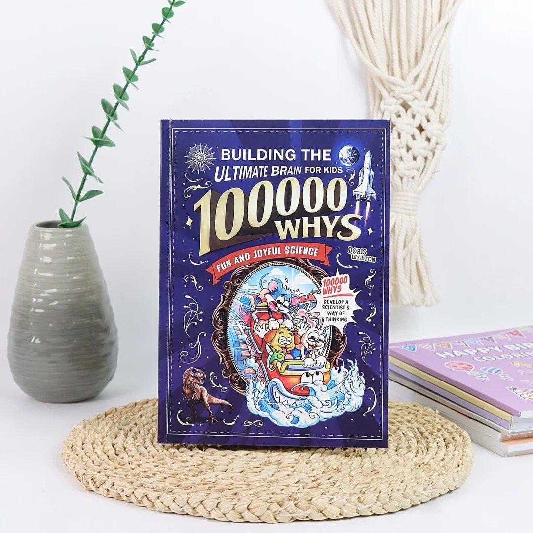 100000 Whys Kids Science Book English Version Ultimate Brain STEM Learning Fun