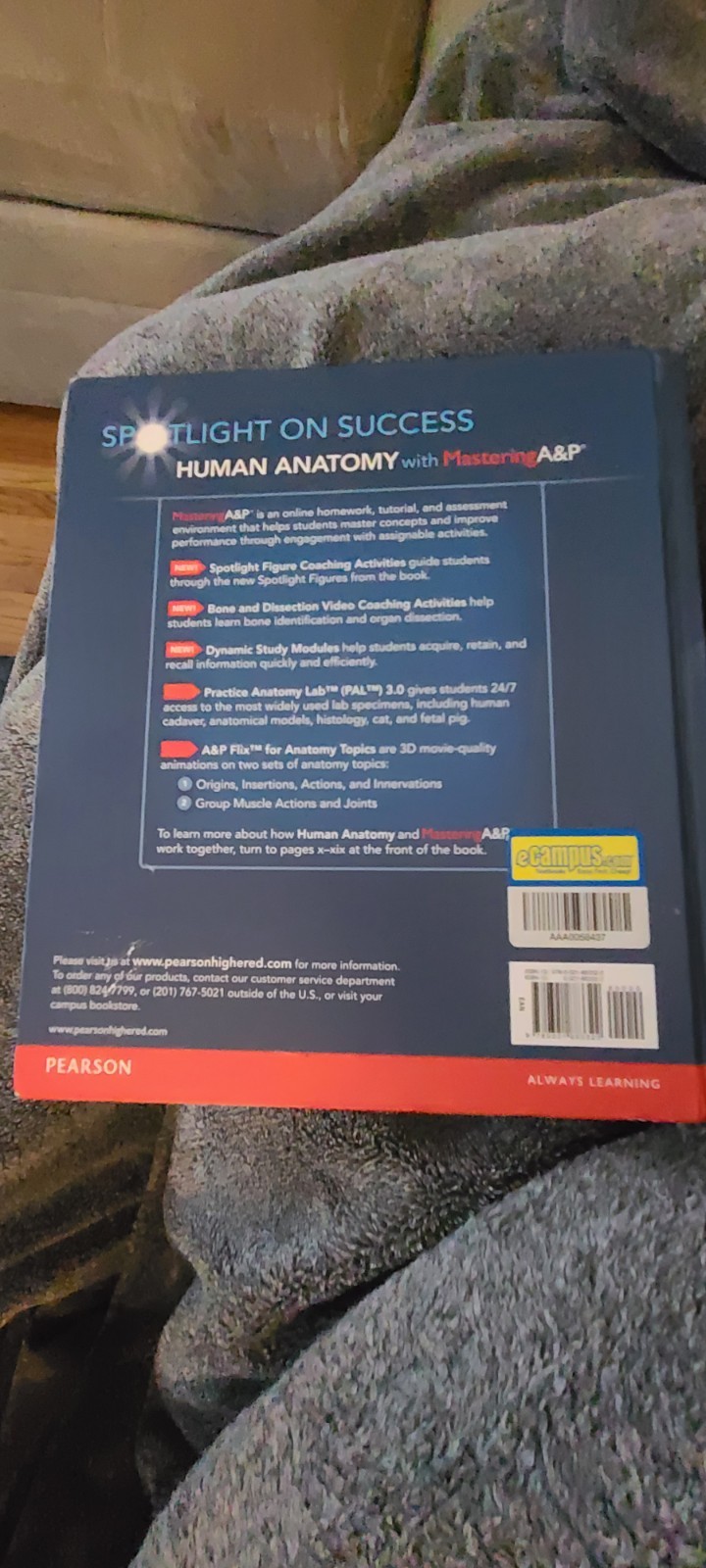 Human Anatomy (8th Edition) – Standalone book – Hardcover – Acceptable