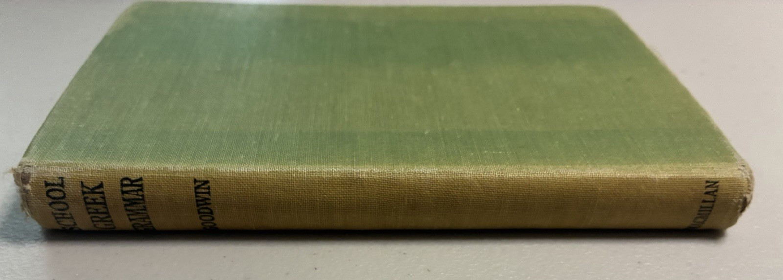 Vintage A Greek Grammar William W. Goodwin 1956 Macmillan Hardcover Reference