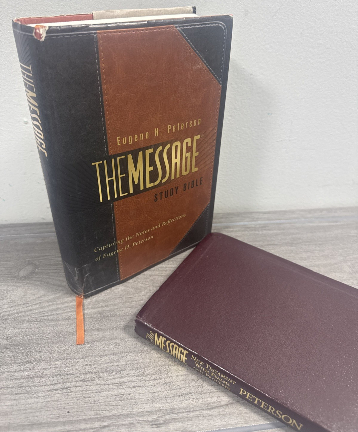 The Message Study Bible: Capturing the Notes and Reflections of Eugene Peterson