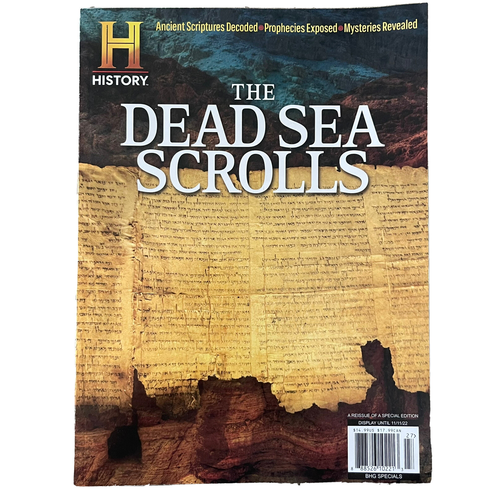 Magazine The Dead Sea Scrolls Special Edition History Reissue BHG Specials