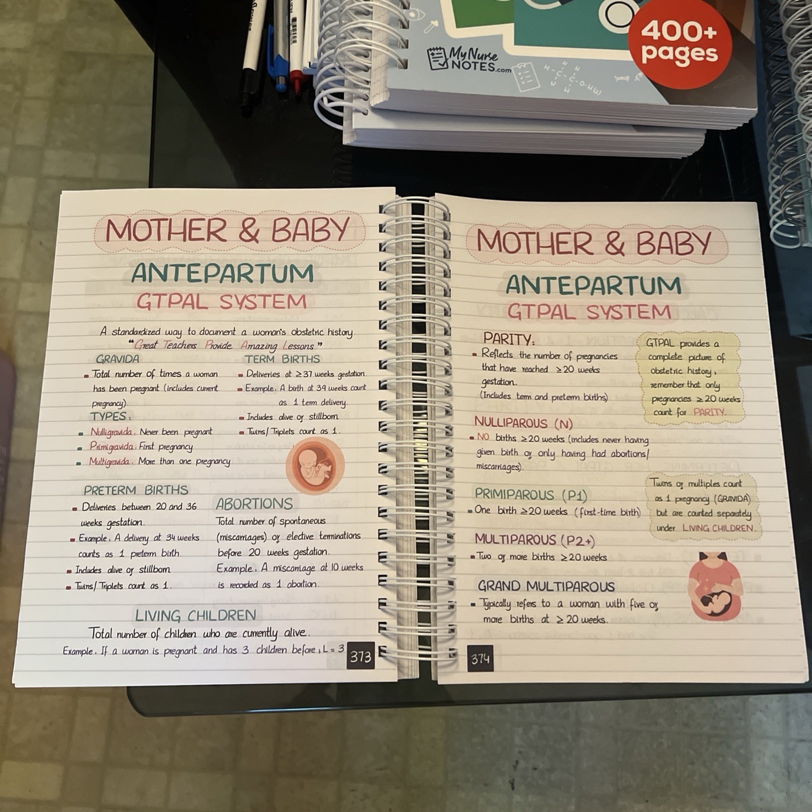 🔥New Nursing Success Bundle 400+ Page Handwritten Notes Designed to Ace Nursing