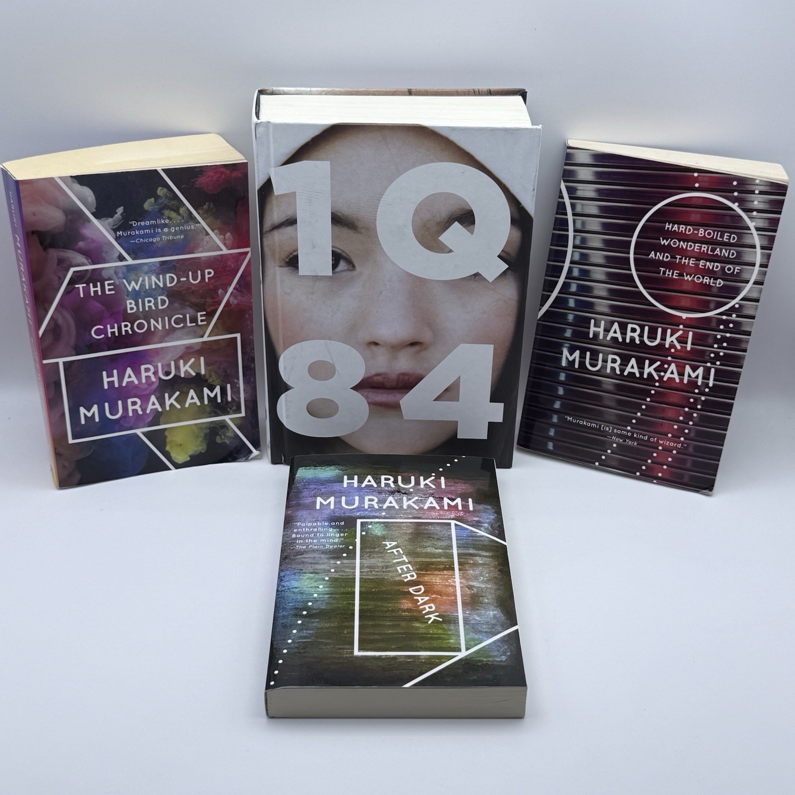 Haruki Murakami LOT After Dark Hard Boiled Wonderland Wind-Up Bird 1Q84 Hardback