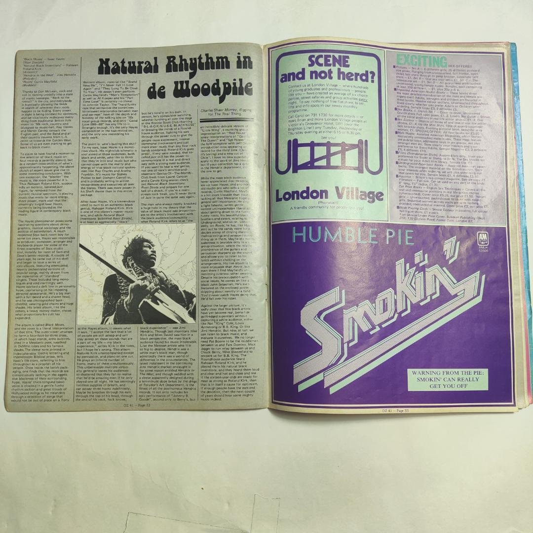 oz magazine 1972 No41 court culture from Japan Crime & Conspiracy