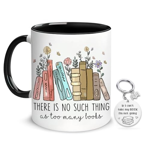 Book Lover Coffee Mug 11oz – There Is No Such Thing – Gifts For Book book 3