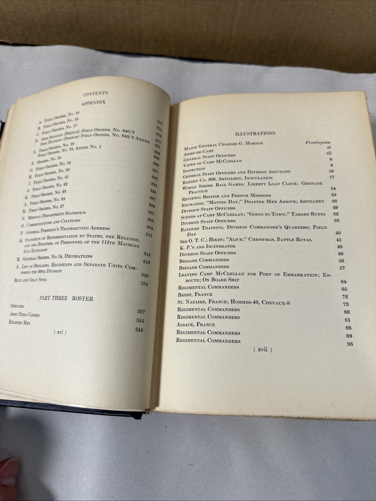 History Twenty Ninth Division by Cutchins SIGNED Provenance Gen. Jo Lane Stern