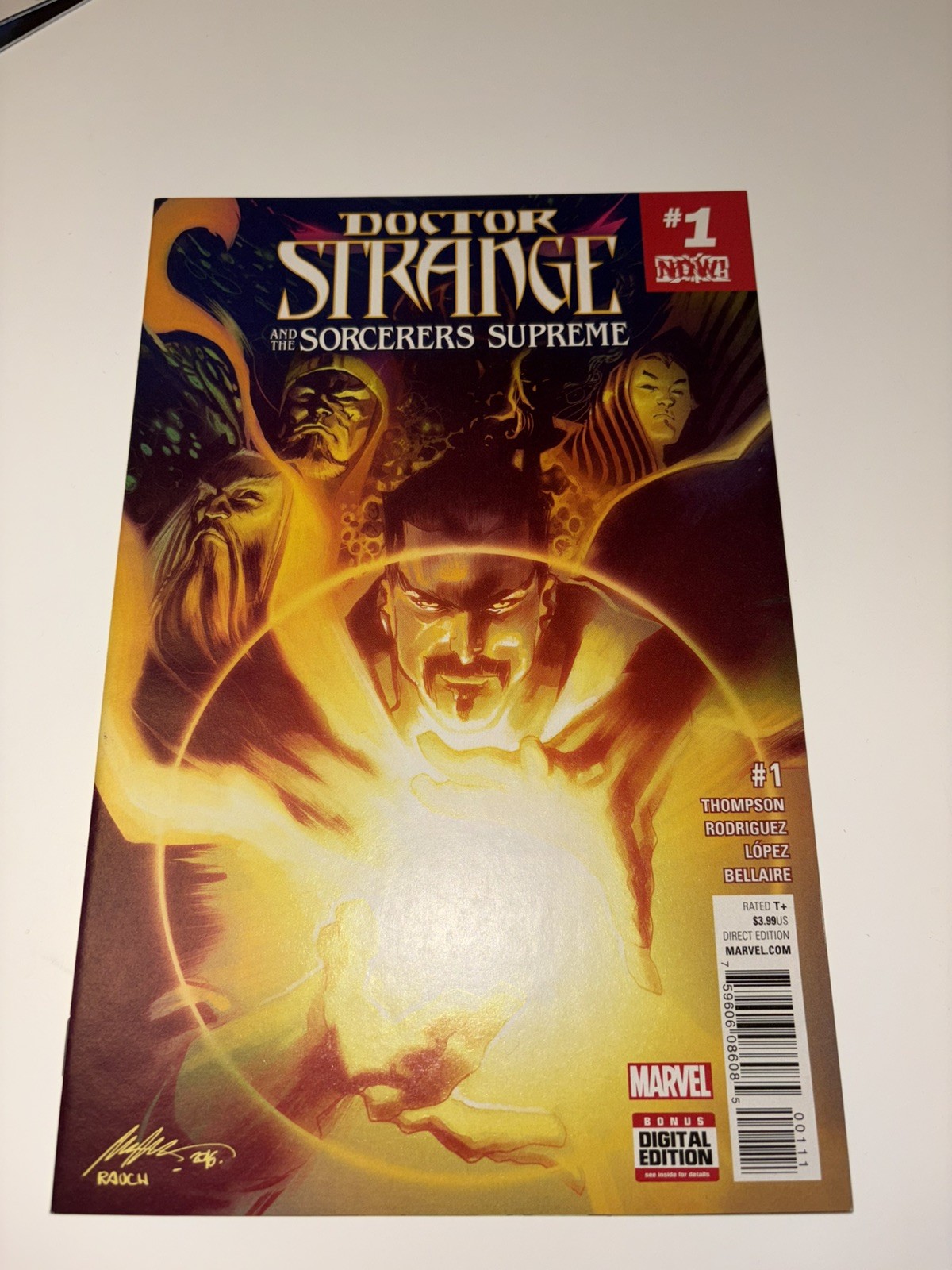 Doctor Strange and the Sorcerers Supreme #1 2016 Marvel Comics 1st