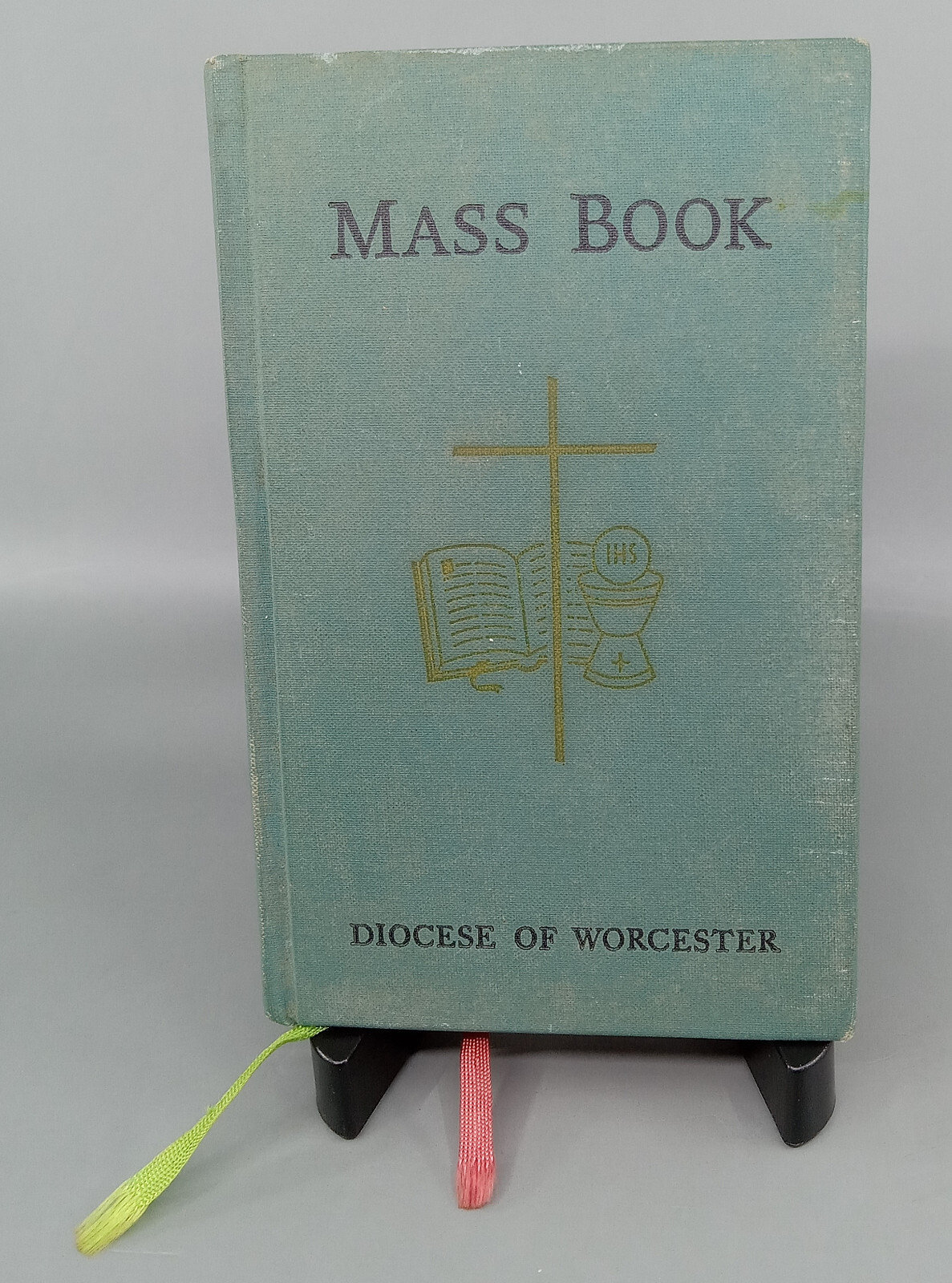 Mass Book Hymnal Diocese of Worcester HC 1965 Catholic Book Publishing 576 Pages
