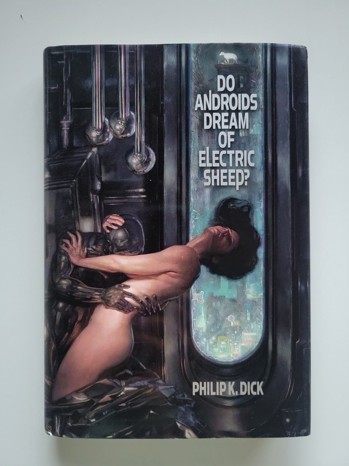 DO ANDROIDS DREAM OF ELECTRIC SHEEP ? HARDCOVER PHILIP K DICK SFBC DONATO ART VG