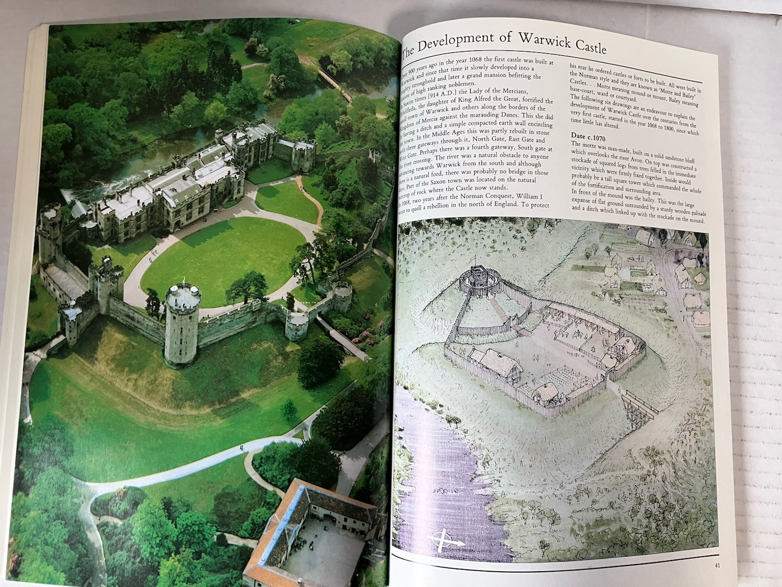 Warwick Castle Paperback 8″ x .25″ x11.75″