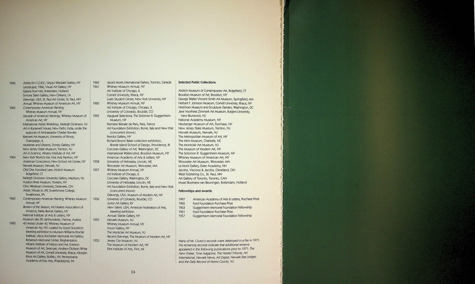 Cicero: Unseen Events: Paintings