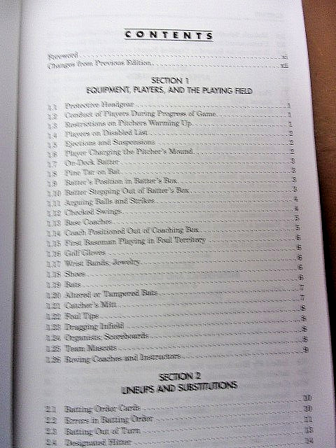N.A.P.B.L. UMPIRE MANUAL Revised Edition Paperback Umpire Development Program