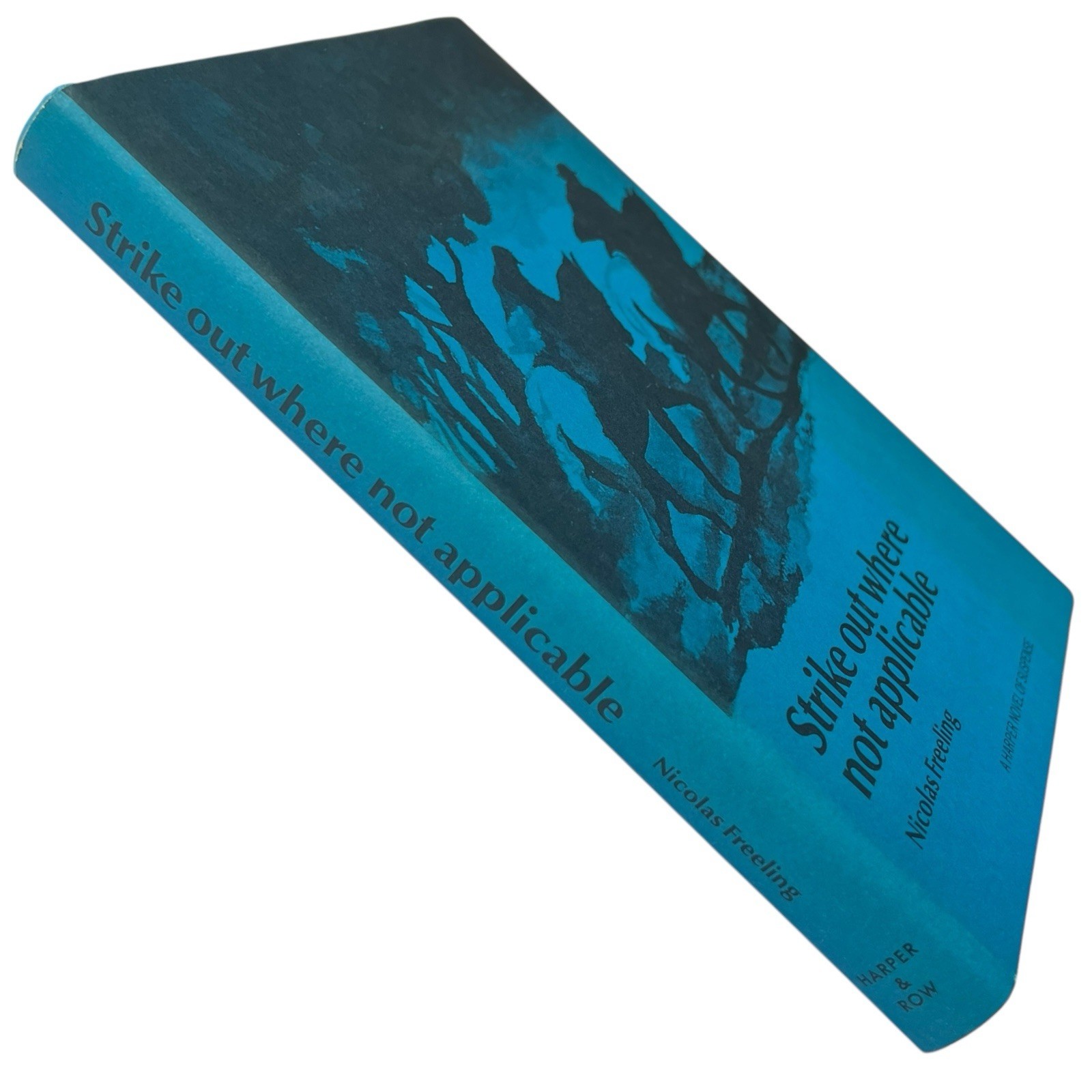 Vtg Detective Strike Out Where Not Applicable Joan Kahn Harper Novel of Suspense